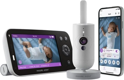 Відеоняня Philips Avent SenseIQ Premium Grey SCD973/26 (8720689027007)