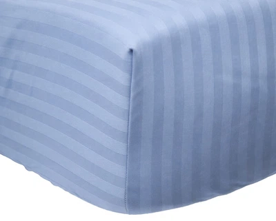 Простынь на резинке Moon&Star Soft Blue Satin Stripe 140х200х20 см (MS-850005850)