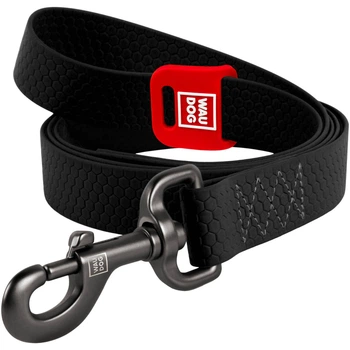 Поводок для собак WAUDOG Waterproof, черный, M (20 мм, 122 см) (27271)