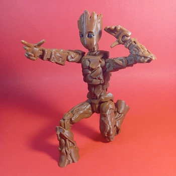 Фигурка Groot Dummy 13 Коричневый 12 См 3Д Печать