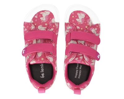 Дитячі анатомічні barefoot кеди Be Lenka Canvi Unicorn 22