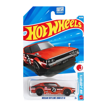 Машинка Базова Hot Wheels Nissan Skyline 2000 GT-R HW J-Imports 1:64 JJJ50 Orange