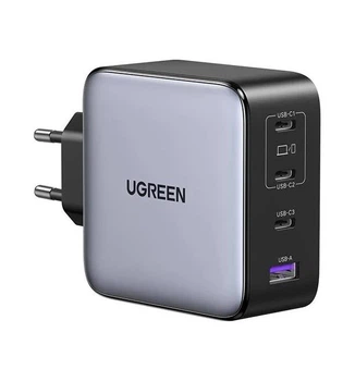 Мережевий зарядний пристрій Ugreen 200W GaN Nexode X764 (EU)