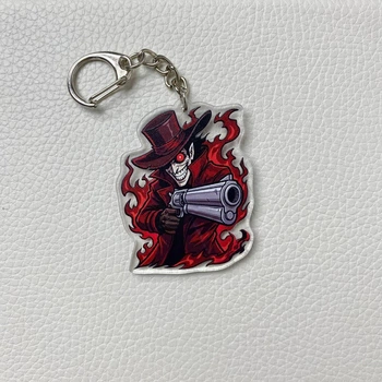 Акриловий Брелок Хеллсінг (Hellsing) — Алукард