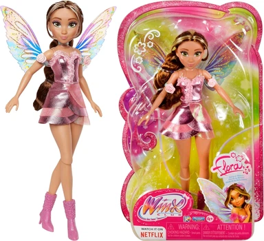 Лялька Вінкс Фея Флора Winx Club Flora Fairy Playmates Toys 57812