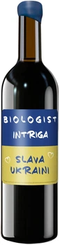 Вино Biologist Intriga нефильтрованное красное сухое 0.75 л 14% (4820212230127Y)