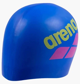 Шапочка для плавания Arena Big Logo Blue 009276-208 MISC