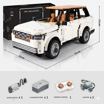 Конструктор на радиоуправлении KBOX 10512 Land Rover Range Rover, 3180 деталей