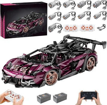 Конструктор на радіокеруванні KBOX 10542, Lamborghini Aventador SVJ, 3950 деталей