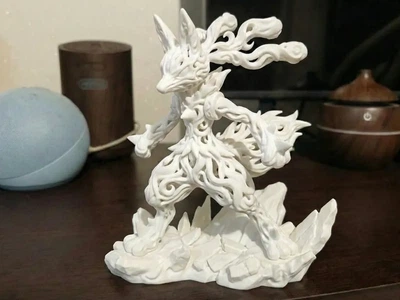Ексклюзивна колекційна статуетка Мега Лукаріо (Mega Lucario) з Pokémon. Aivory