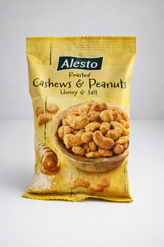 Жареный микс кешью и арахиса с мёдом и солью Alesto, 200 г