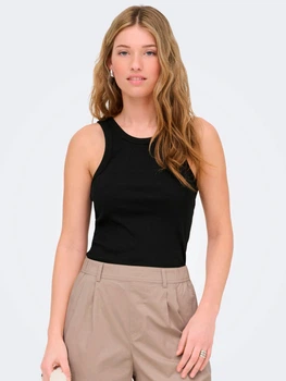 Майка жіноча ONLY 15371705 M Black (5715872072288)