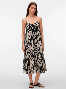 Сарафан летний женский Vero Moda 10340519 M Silver Lining (5715825335125)