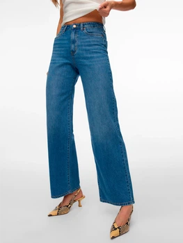 Джинси жіночі Vero Moda 10350066 28-30 Medium Blue (5715905398408)