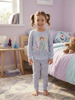 Піжама для дівчинки Disney Frozen голуба 122-128