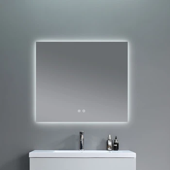 Зеркало Qtap Taurus (TA1) 800×600 мм с LED-подсветкой Touch, с антизапотеванием, с диммером, рег. темп. цвета (3000-6500K)
