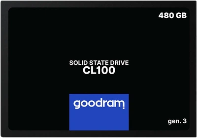 SSD GoodRAM CL100 480Gb SATA III 2.5" TLC(TDB_FF674730F714)