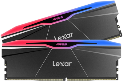 Оперативна пам'ять Lexar Ares RGB DIMM DDR5-6000 32768MB (Kit of 2x16384MB) PC5-48000 (LD5U16G60C26BR-RGD)