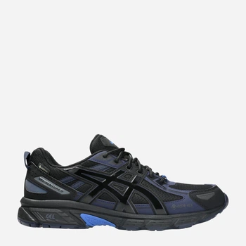 Мужские кроссовки для бега c Gore Tex Asics Gel-Venture 6 Gtx 1203A560-002 42.5 Черные с голубым (4571633564376)