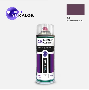 Фарба автомобільна аерозольна YUKALOR SUZUKI A4 victorian violet m 1996 400 мл