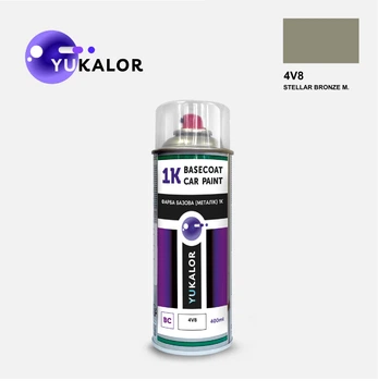 Фарба автомобільна аерозольна YUKALOR SUZUKI 4V8 stellar bronze m 2024 2025 400 мл