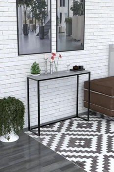 Столик консольный EcoLoft DSP-1157-10 в стиле лофт Бетон Миллениум