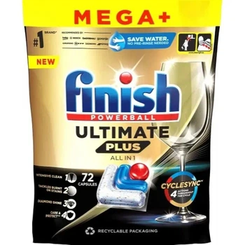 Капсули для посудомийних машин Finish Ultimate Plus All in one 7 2 шт