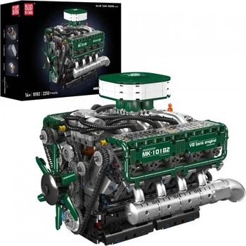 Конструктор Mould King Mking Двигатель V8 Tank (10182) [160747]