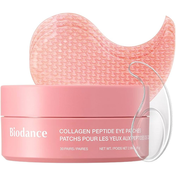 Гидрогелевые патчи Biodance Collagen Peptide Eye Patches для сияния и упругости кожи вокруг глаз 60 шт