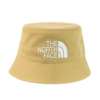 Модная молодежная панама "The north face" Темно-бежевый