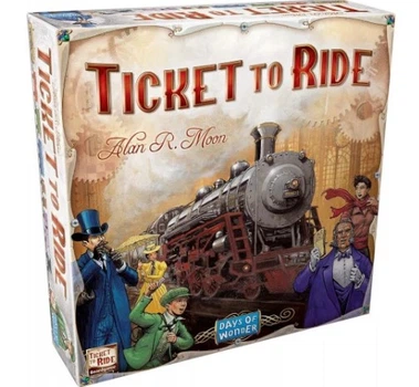 Настольная Игра Билет На Поезд США Ticket to Ride USA Alan R. Moon Days of Wonder B24524 - Уценка