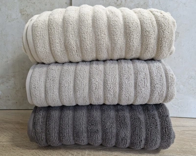 Набір турецьких махрових рушників Cestepe MicroCotton Premium 3 штуки 70x140 Ezgi 1 щільність 600 г/м2