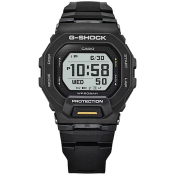 Мужские часы Casio GBD-200-1A1 черные мировое время (GBD-200-1A1)