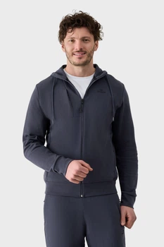 Кофта AVECS сіра з трикотажу Double Face 50587/17 XL