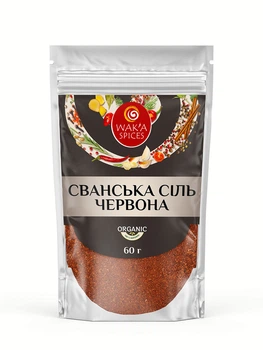 Суміш спецій "Сванська сіль ЧЕРВОНА" TM WAKA, 60г