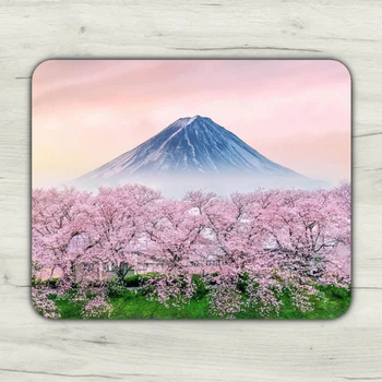 Коврик для мыши sakura игровой и офисный 22х18 нескользящая резиновая основа, точная поверхность для оптической и лазерной мышки, износостойкая, для работы, игр и учебы (50205)