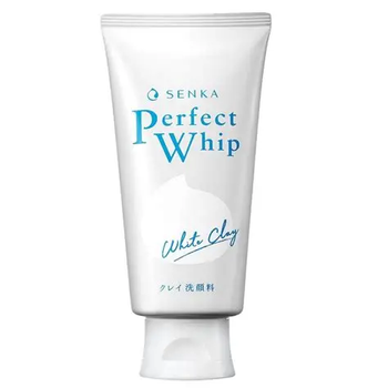 Освітлююча пінка Senka Shiseido для вмивання з білою глиною 120 г