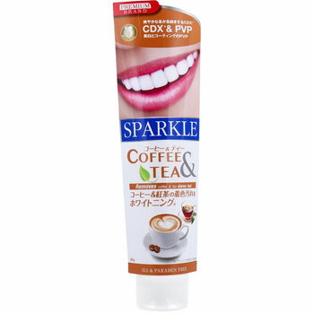 Отбеливающая зубная Dyad паста для любителей кофе и чая SPARKLE 90 г