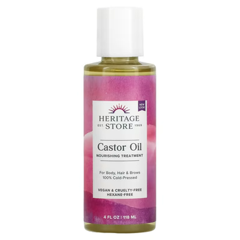 Касторовое масло Heritage Store (Castor oil) 118 мл HRP22104