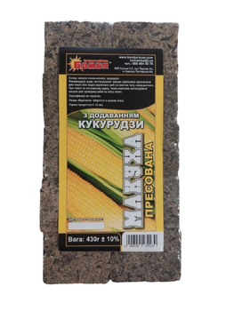Жменька пресована Бомба 430г Кукурудза