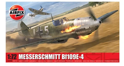 Збірна модель 1:72 літак Messerschmitt Bf109E-4 Airfix A01008B