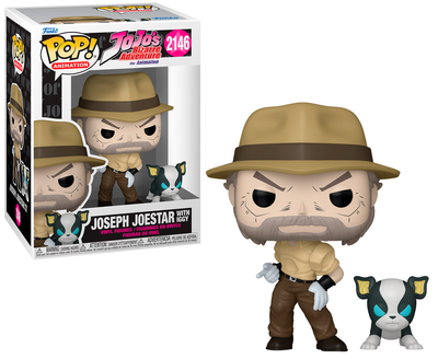 Фигурка Funko Pop Невероятные приключения ДжоДжо Джозеф Джостар JoJo's Bizarre Adventure Joseph Joestar 10 см FP JJ JJ 2146