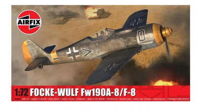 Збірна модель 1:72 літак Focke-Wulf Fw190A-8/F-8 Airfix A02066A