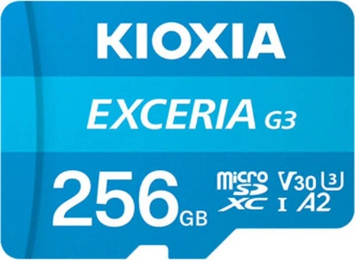MicroSDXC Kioxia 256 GB microSDXC Exceria G3 (LMEX3L256GG2)