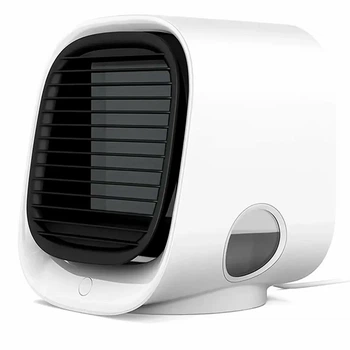 Портативный мини-кондиционер 3 Вт 16.6x14.5x15.2 см USB белый для охлаждения увлажнения воздуха M201