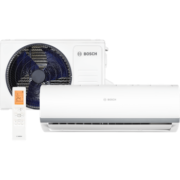 Настенный сплит кондиционер Climate CL2000 BOSCH инверторный тип, тихий и экономичный кондиционер для дома до 25 м2