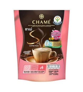 Растворимый Кофе CHAMÉ с Трипептидным Коллагеном и CLA для похудения