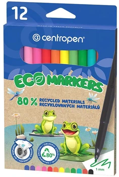 Набор фломастеров Centropen Эко 12 шт (2560/12)