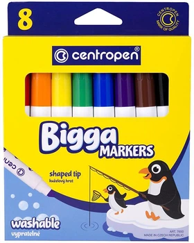 Набор фломастеров Centropen Bigga 8 цветов (7650/08)