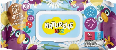 Влажные салфетки для детей Naturelle Kidz Ромашка 100 шт.